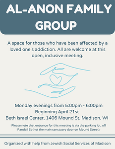 Al Anon Family Group @ Beth Israel Center
